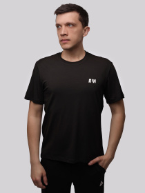 Футболка мужская Чёрный STREAM модель 721231 Фото