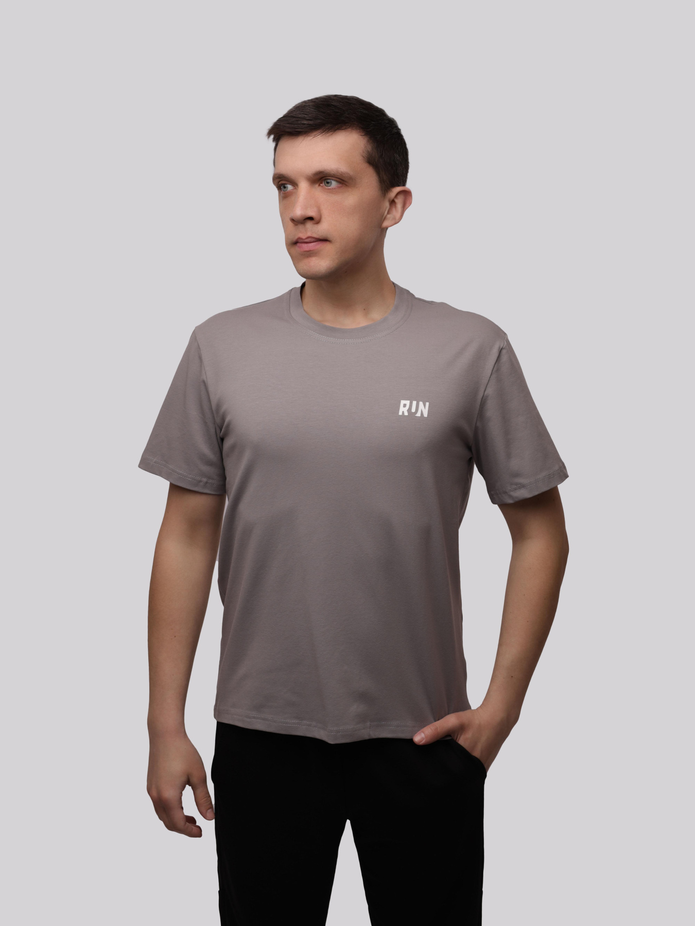 Футболка мужская Серый STREAM модель 721232 Фото