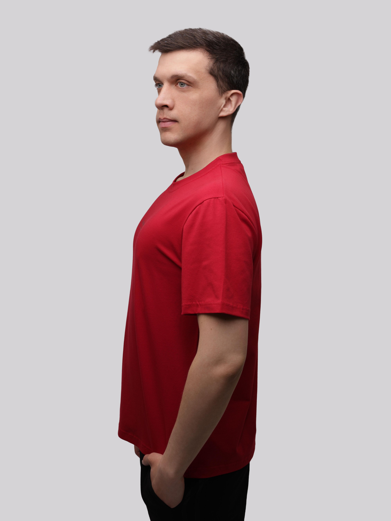 Футболка мужская Красный STREAM модель 721237 Фото