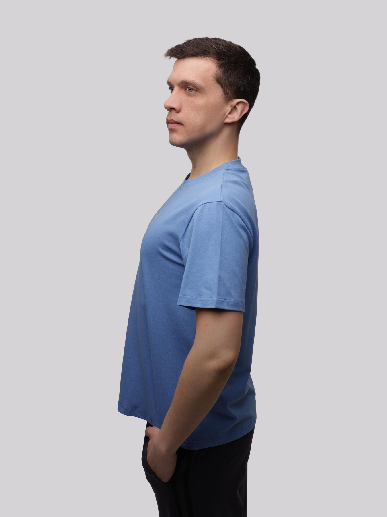 Футболка мужская Голубой STREAM модель 721239 Фото