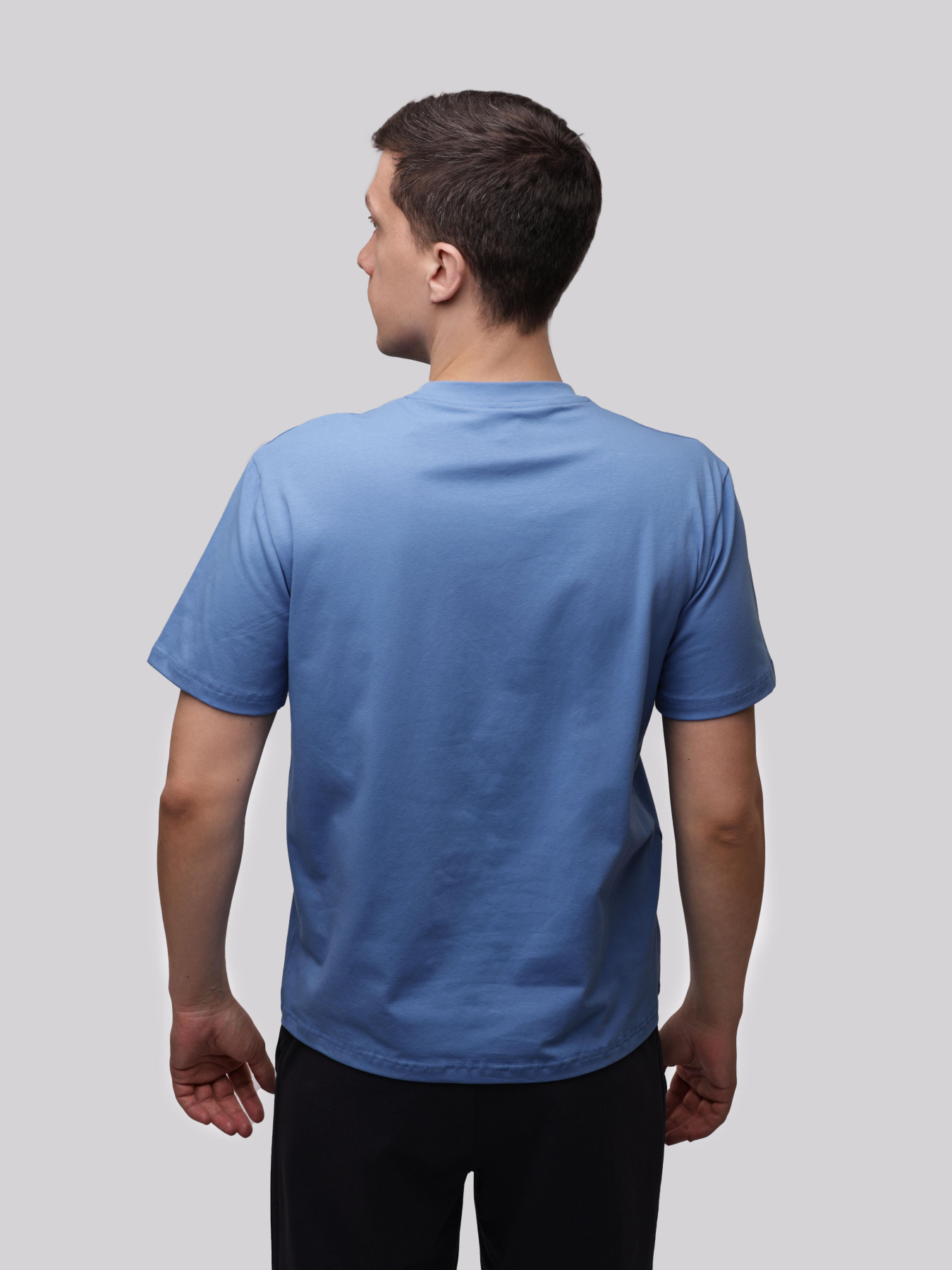 Футболка мужская Голубой STREAM модель 721239 Фото
