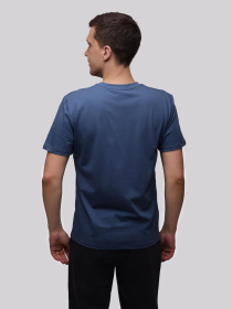 Футболка мужская Синий ORIGINALE ITALIANO модель 721279 Фото