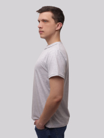 Футболка мужская Светло-серый LUMO модель 722074 Футболка мужская Светло-серый LUMO модель 722074 Фото