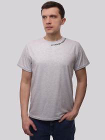 Футболка мужская Светло-серый LUMO модель 722074 Футболка мужская Светло-серый LUMO модель 722074 Фото