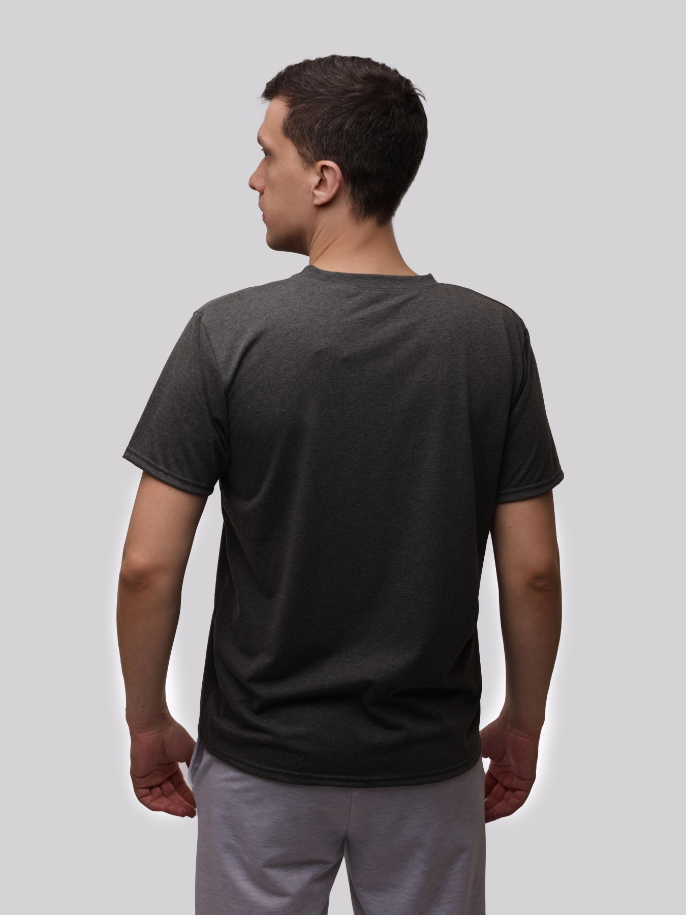 Футболка чоловіча Світло-сірий STREAM модель 722240 Фото