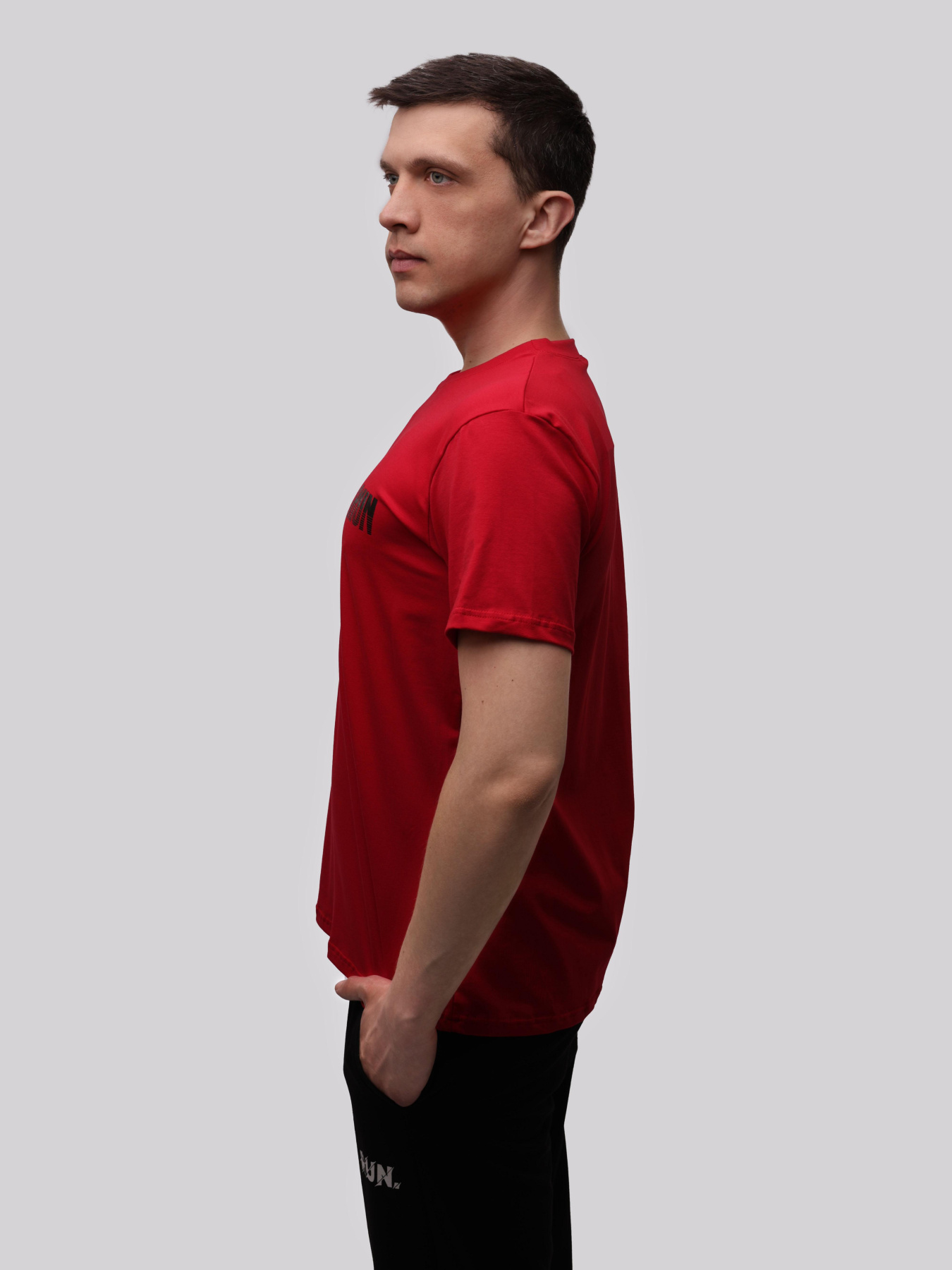 Футболка мужская Красный STREAM модель 722241 Фото