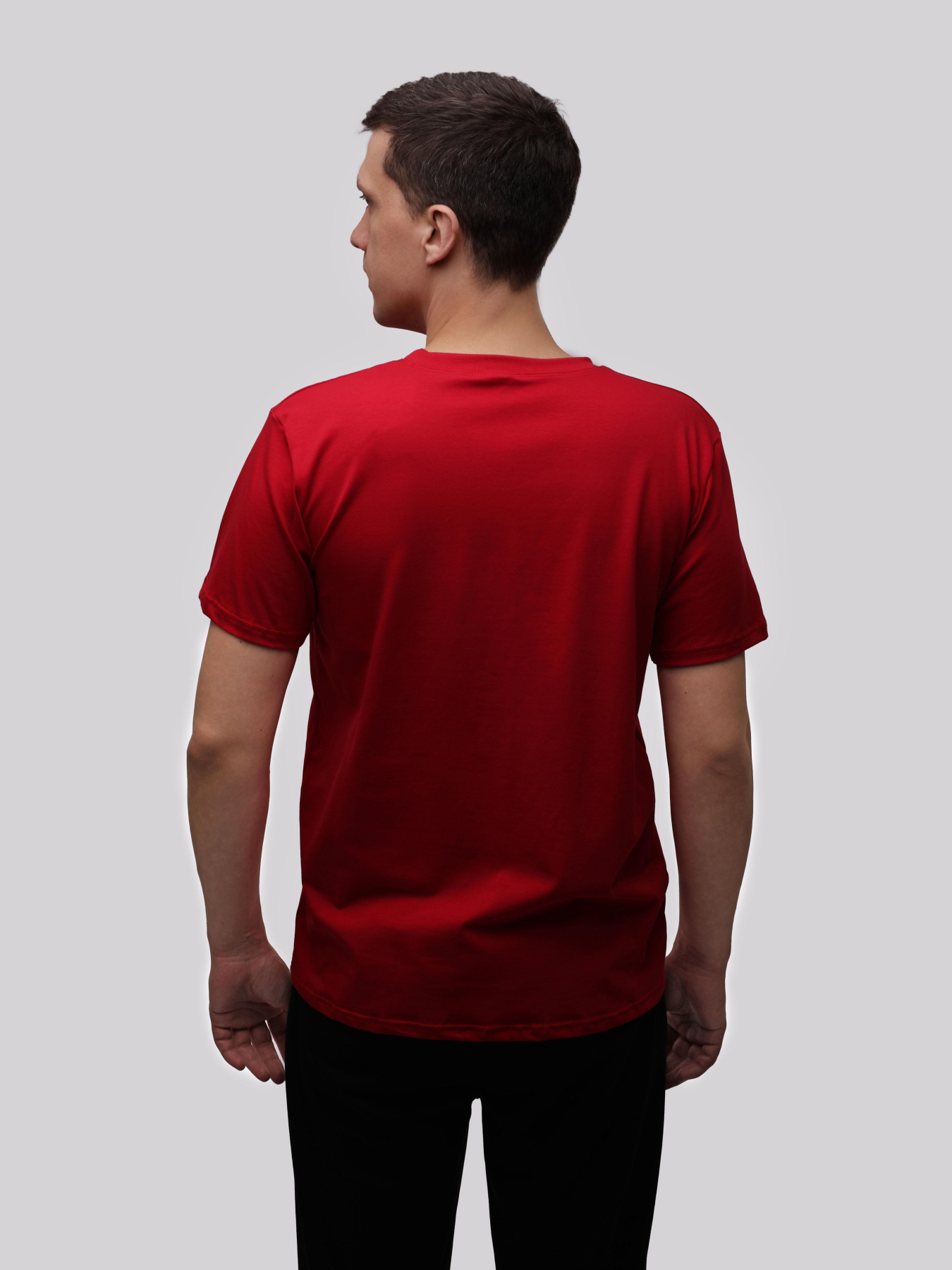 Футболка мужская Красный STREAM модель 722241 Фото