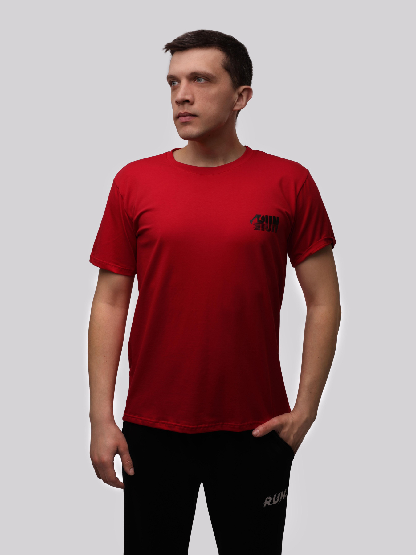 Футболка мужская Красный STREAM модель 722241 Фото