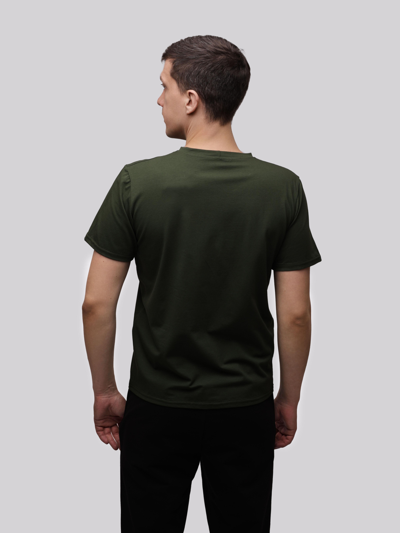 Футболка мужская Хаки STREAM модель 722263 Фото