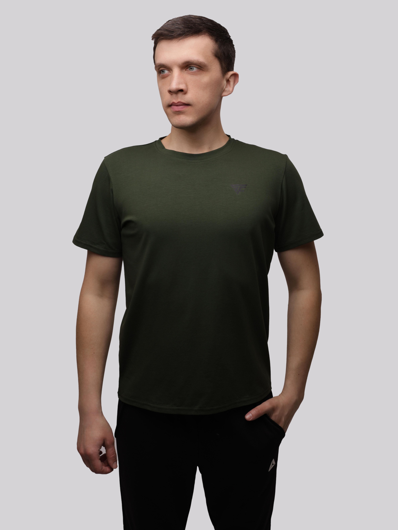 Футболка мужская Хаки STREAM модель 722263 Фото