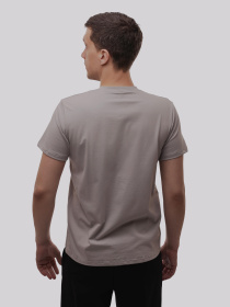 Футболка мужская Светло-серый STREAM модель 725418 Фото