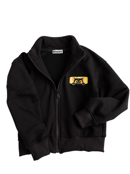 Кофта з котиками Alwair Kids модель 81132 Фото