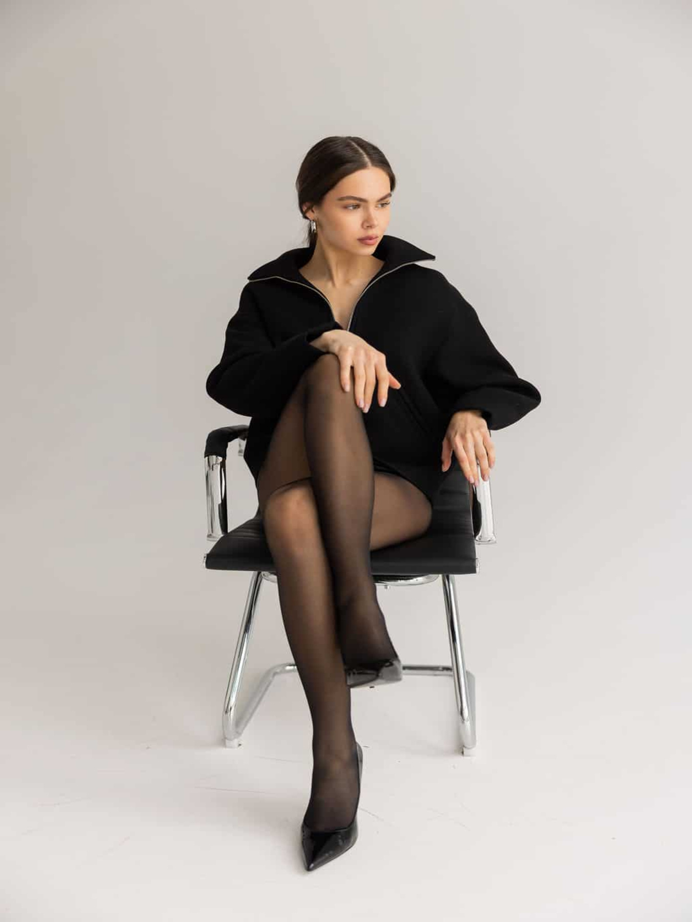 Бомбер на блискавці модель 5252 Фото