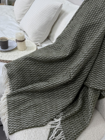 Плед вовняний із новозеландської вовни Ecotton модель 24615-1 Фото
