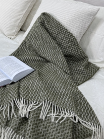 Плед вовняний із новозеландської вовни Ecotton модель 24615-1 Фото