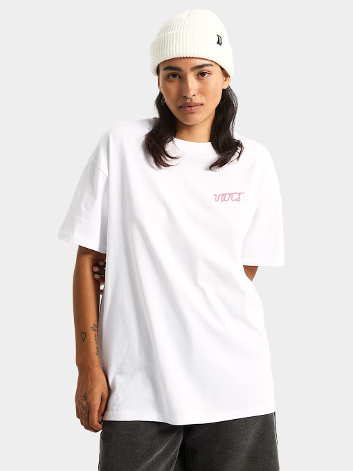 Футболкалар мен поло жейделер Vans үлгі VN000XEBWHT1 Фото
