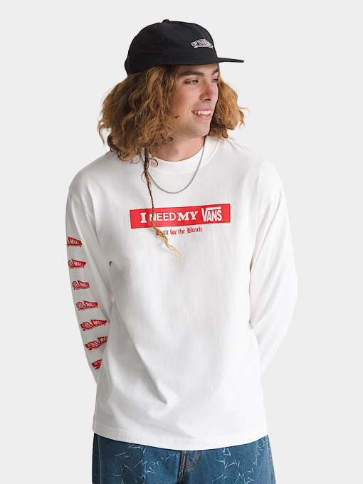 Кардигандар мен жемпірлер Vans үлгі VN000SRDWHT1 Фото
