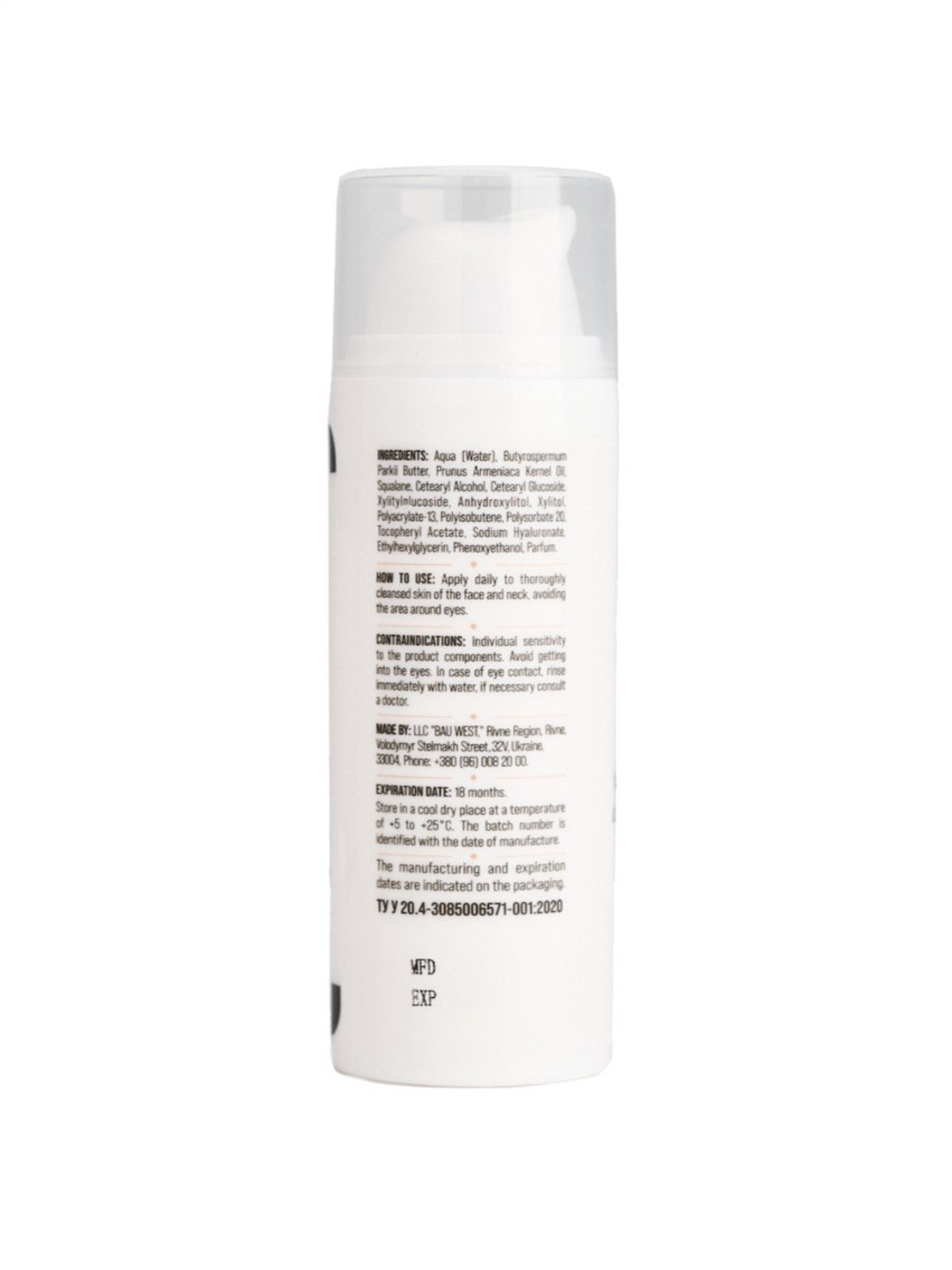 Крем гіалуроновий для обличчя модель 01-0001 Крем гіалуроновий для обличчя модель 01-0001 Фото