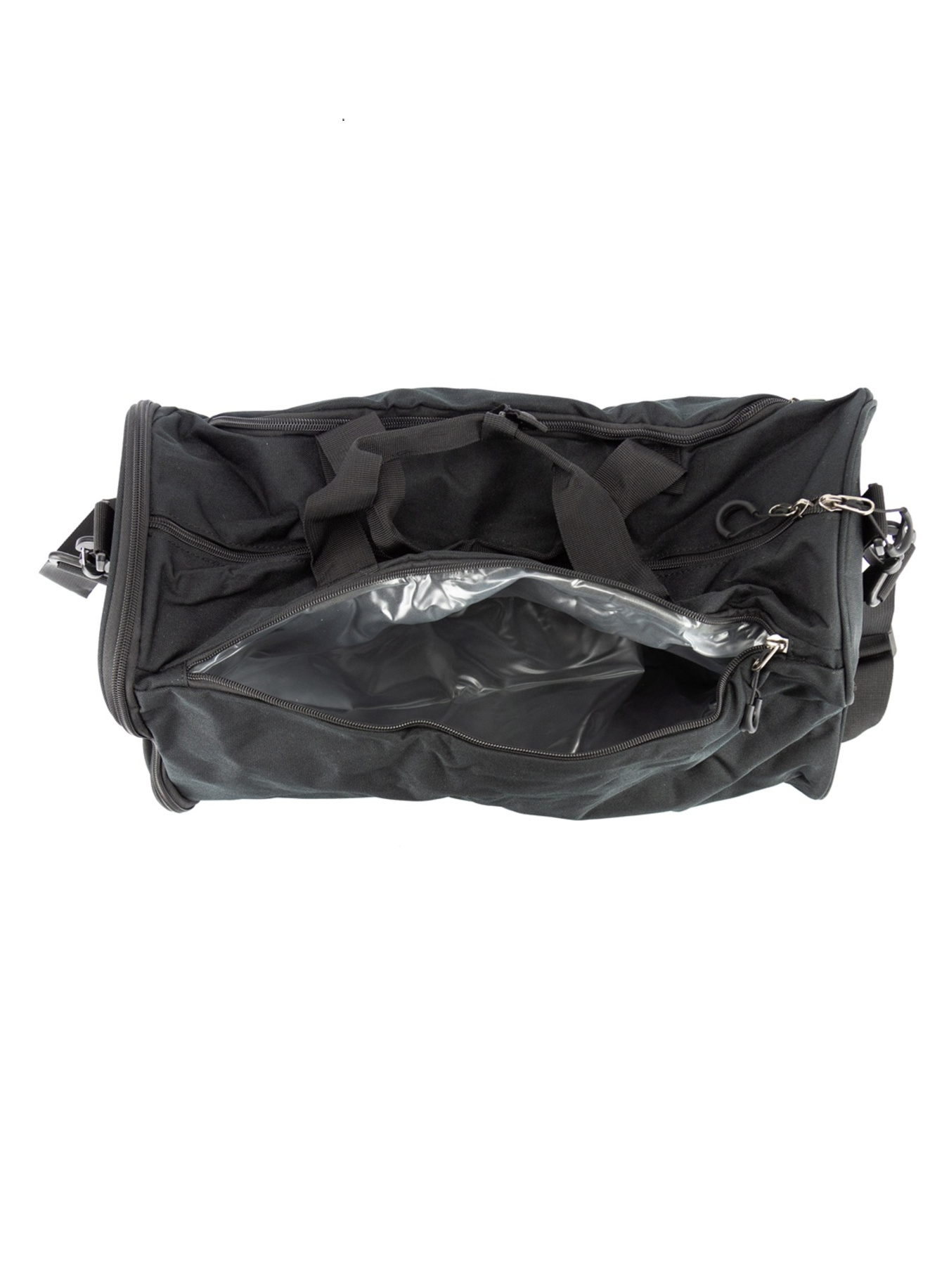 Дорожная спортивная сумка через плечо водоотталкивающая текстильная с отделением для обуви модель TB7-T-6817A Фото