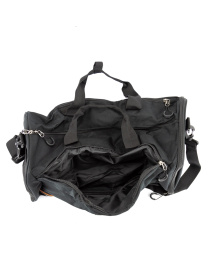 Дорожная спортивная сумка через плечо водоотталкивающая текстильная с отделением для обуви модель TB7-T-6817A Фото