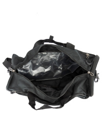 Дорожная спортивная сумка через плечо водоотталкивающая текстильная с отделением для обуви модель TB7-T-6817A Фото