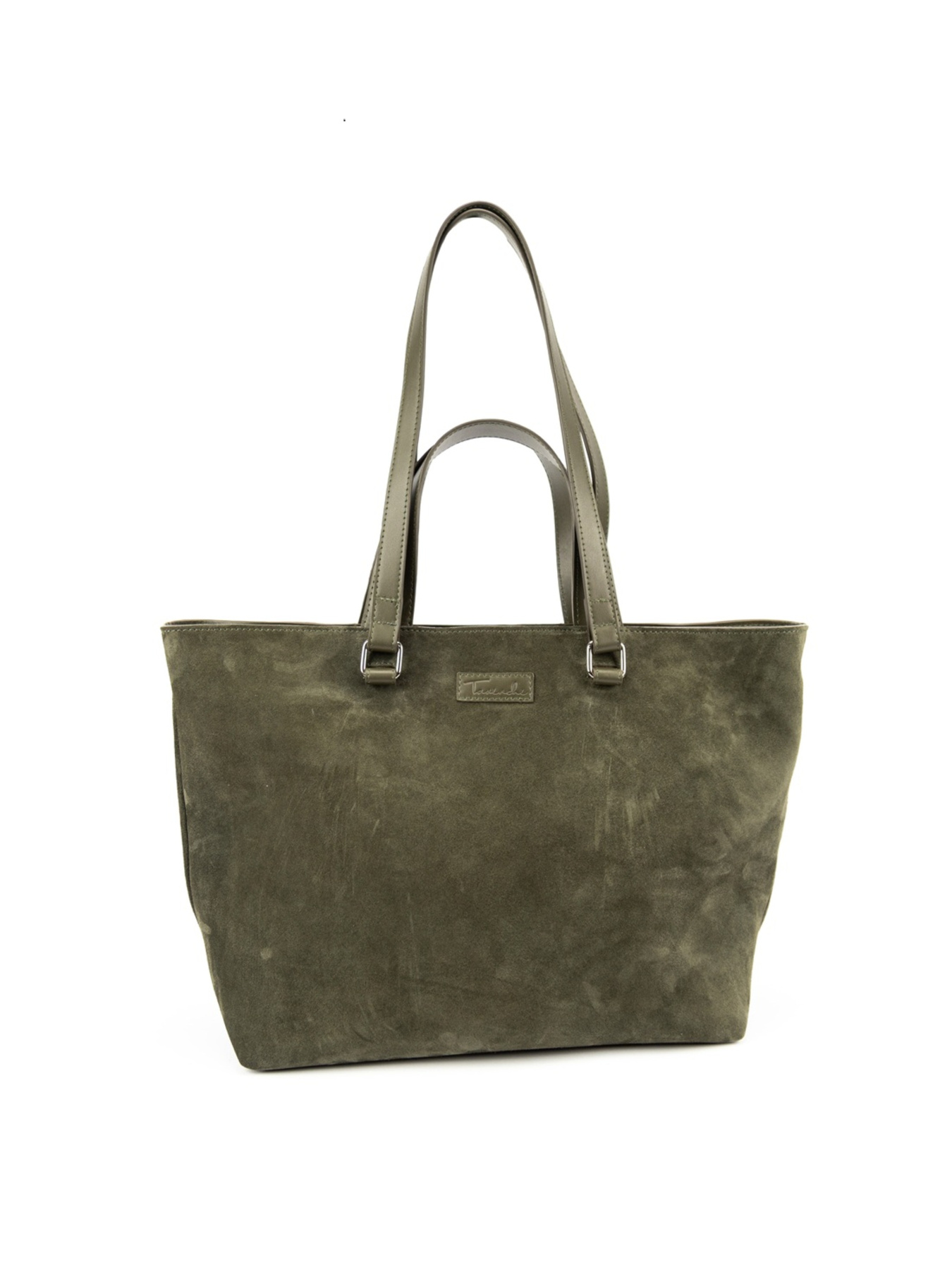 Сумка містка жіноча шоппер з натуральної замші модель CH-018OL-Y Фото