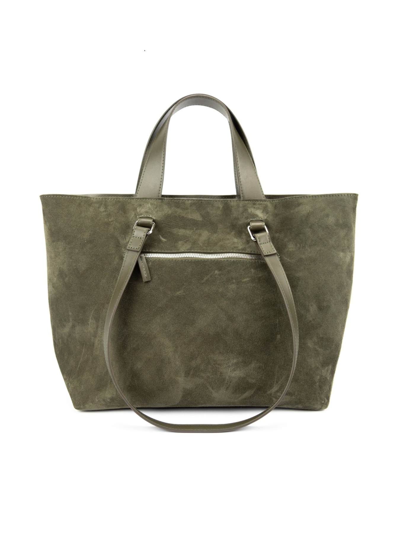 Сумка містка жіноча шоппер з натуральної замші модель CH-018OL-Y Фото