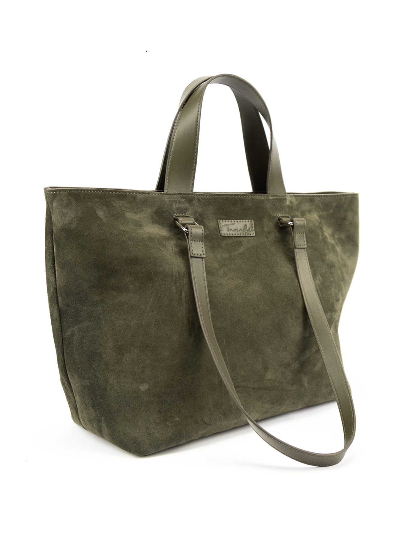 Сумка містка жіноча шоппер з натуральної замші модель CH-018OL-Y Фото