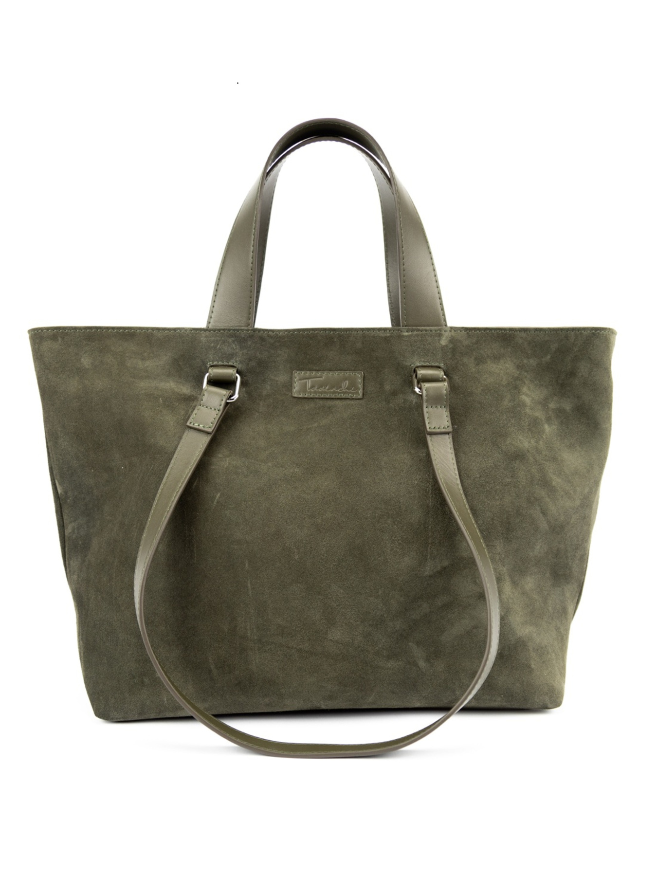 Сумка містка жіноча шоппер з натуральної замші модель CH-018OL-Y Фото