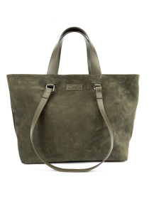 Сумка містка жіноча шоппер з натуральної замші модель CH-018OL-Y Фото