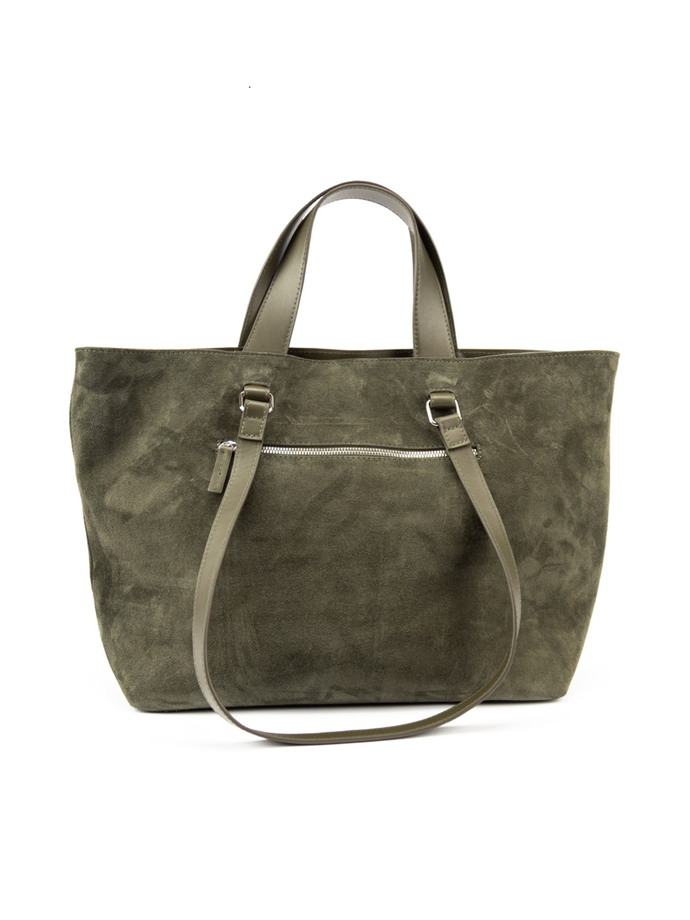 Сумка містка жіноча шоппер з натуральної замші модель CH-018OL-Y-VP Фото