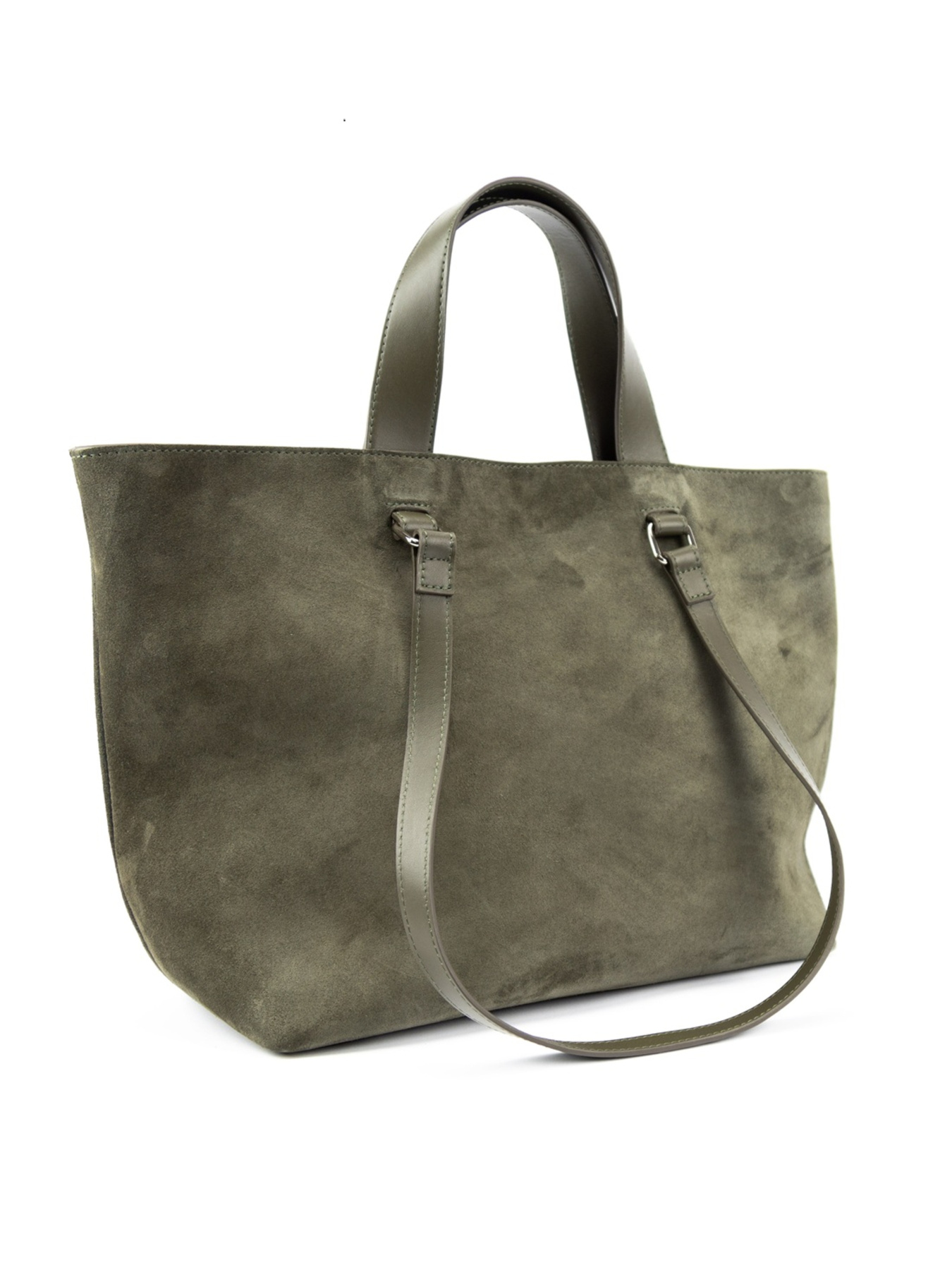 Сумка містка жіноча шоппер з натуральної замші модель CH-018OL-Y-VP Фото