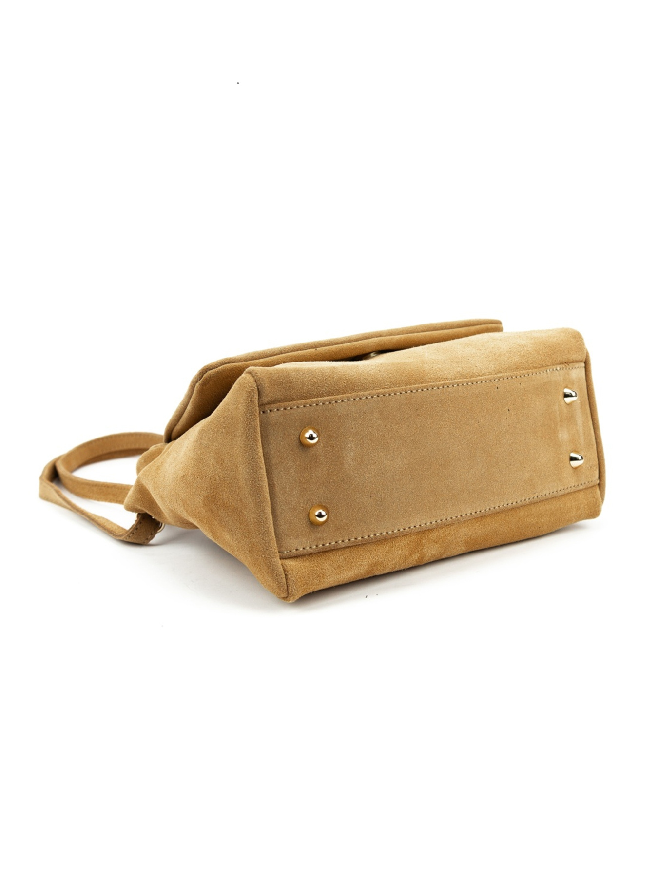 Сумка женская кроссбоди на плечо с ручкой из натуральной замши повседневная средняя модель F-IT-58333C Фото