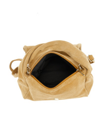 Сумка женская кроссбоди на плечо с ручкой из натуральной замши повседневная средняя модель F-IT-58333C Фото