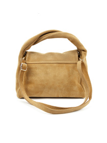 Сумка женская кроссбоди на плечо с ручкой из натуральной замши повседневная средняя модель F-IT-58333C Фото