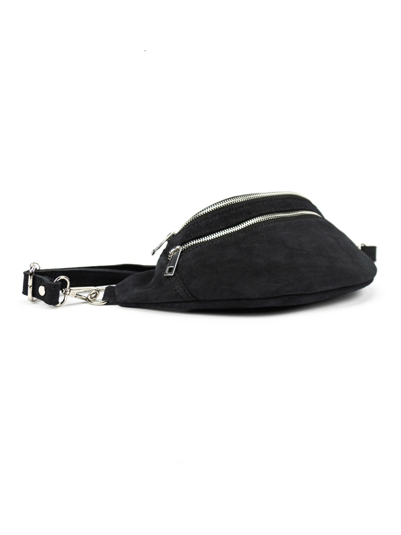 Сумка жіноча поясна через плече з натуральної замші повсякденна міська модель F-IT-98601A Фото