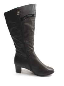 Зимові жіночі чоботи з широкою халявою модель TF565-B1711BM-1B Зимові жіночі чоботи з широкою халявою модель TF565-B1711BM-1B Фото