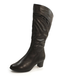 Зимові жіночі чоботи з широкою халявою модель TF565-B1711BM-1B Зимові жіночі чоботи з широкою халявою модель TF565-B1711BM-1B Фото