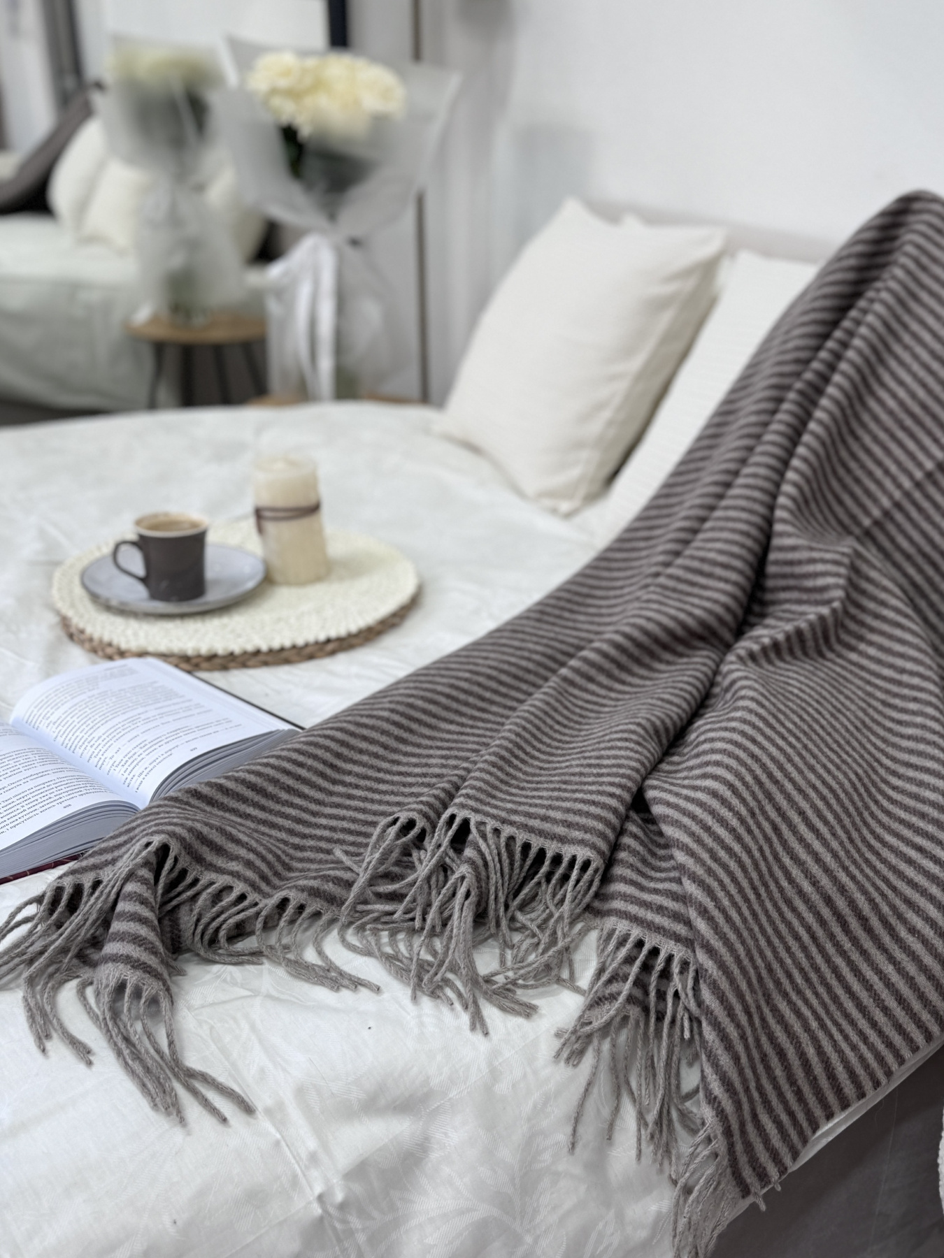 Плед вовняний із новозеландської вовни Marsel Ecotton модель 19622 Фото