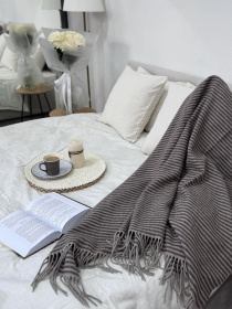 Плед вовняний із новозеландської вовни Marsel Ecotton модель 19622 Фото