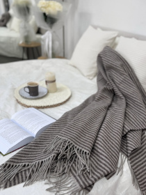 Плед вовняний із новозеландської вовни Marsel Ecotton модель 19622 Фото