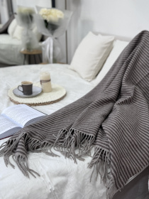 Плед вовняний із новозеландської вовни Marsel Ecotton модель 19622 Фото