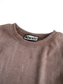 Лонгслив в рубчик с эффектом вываривания Sunny Embe модель 81089 Лонгслив в рубчик с эффектом вываривания Sunny Embe модель 81089 Фото