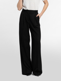 Брюки женские W01.03.02.615 Arber черные свободного прямого кроя модель W01.03.02.615 Фото