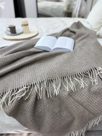 Плед вовняний з кашеміром Toscana Ecotton модель 24616-2 Фото
