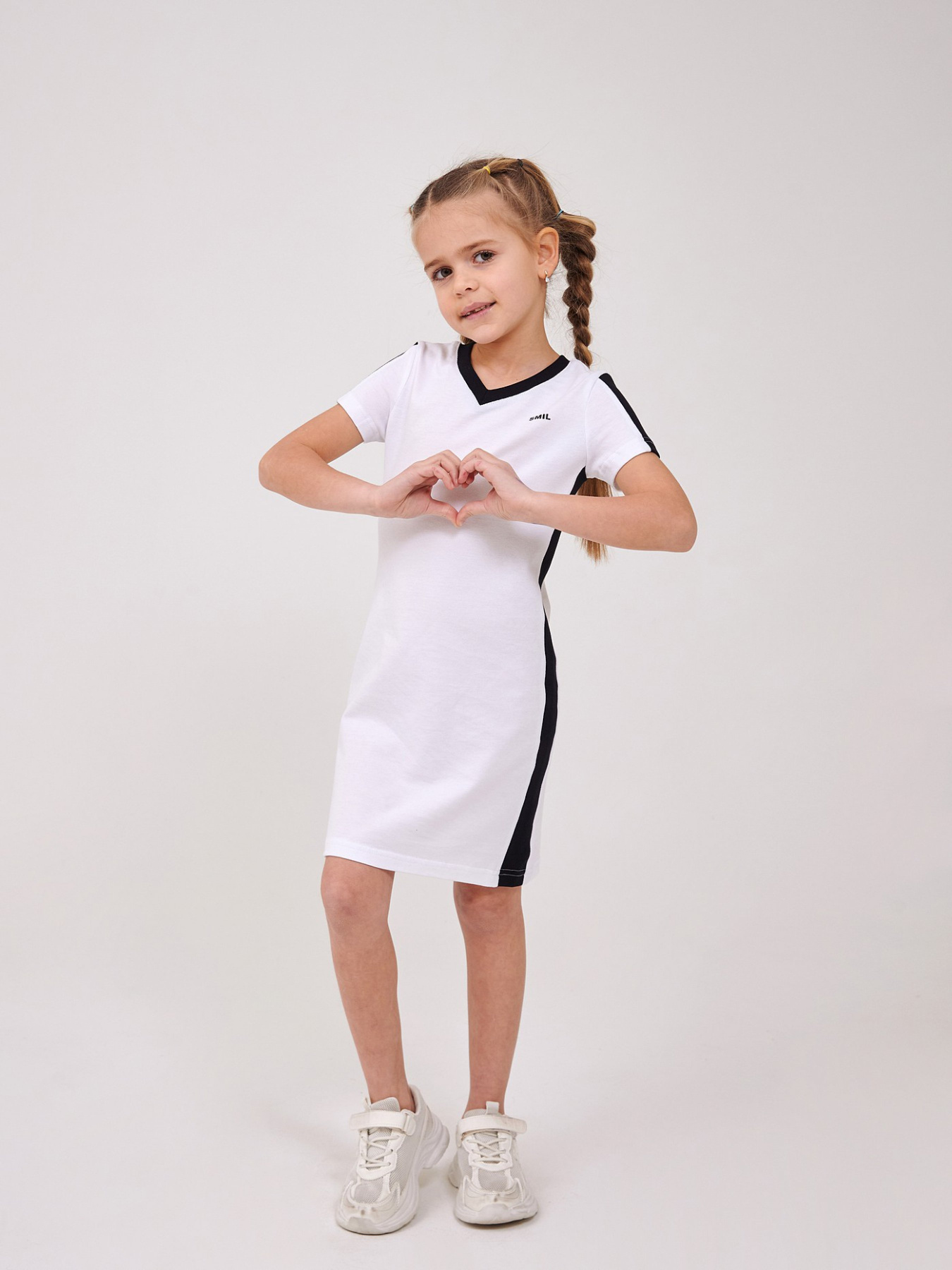 Платья SMIL модель smil_120477-1-belyj Фото