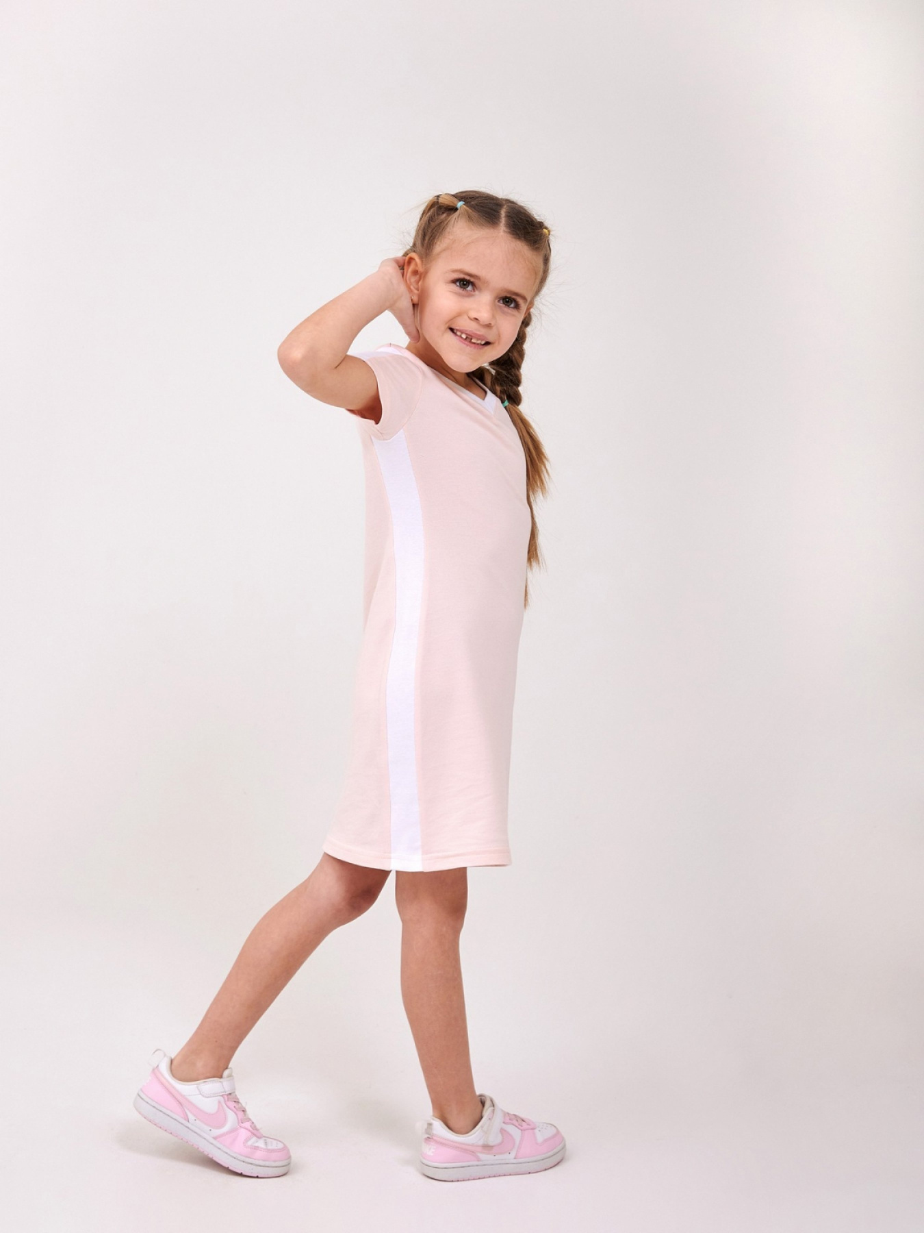 Платья SMIL модель smil_120477-1-svetlo-rozovyj Фото