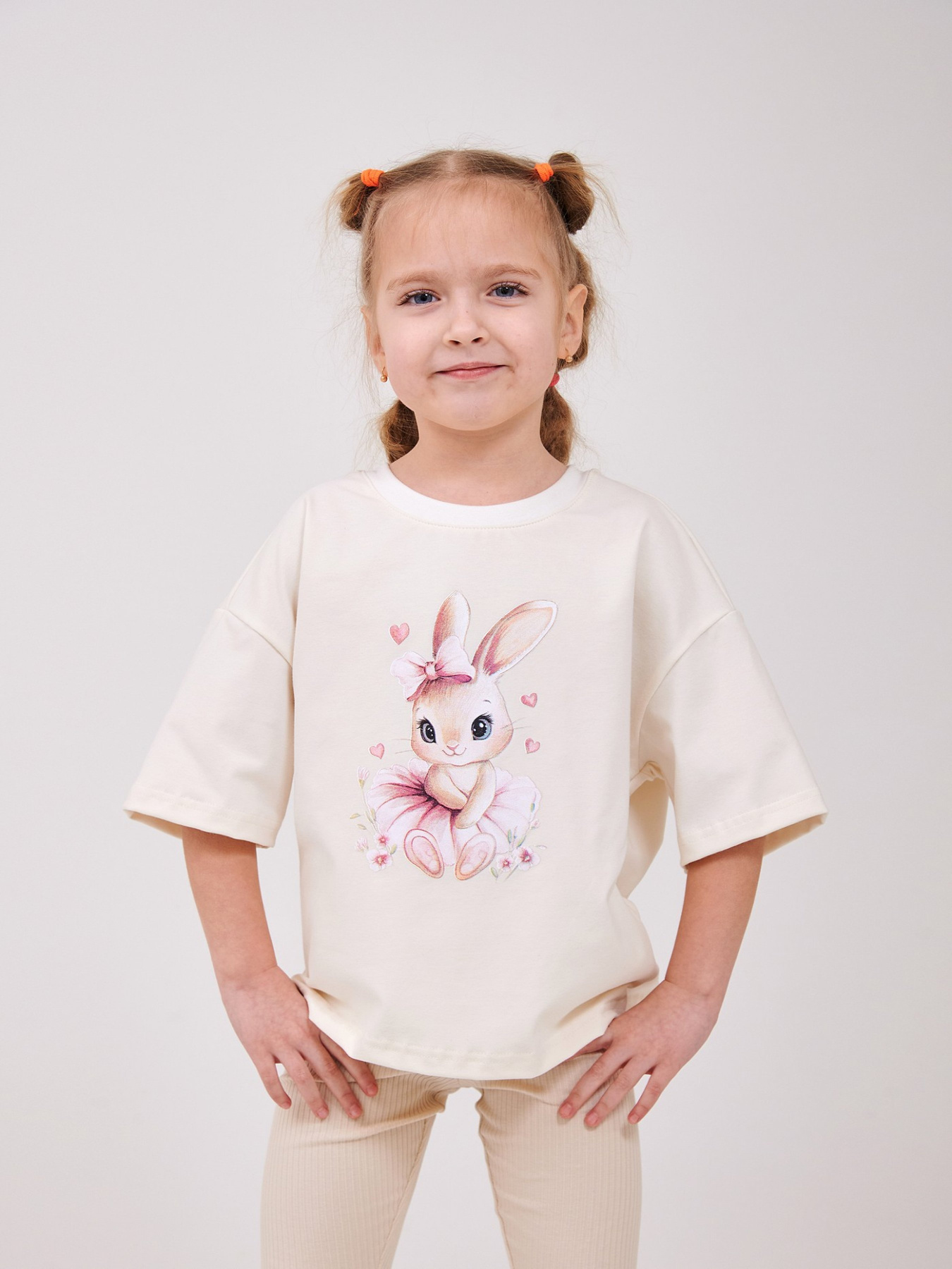 Футболка SMIL Кремовый модель smil_110864-1-kremovyj Фото