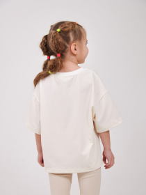 Футболка SMIL Кремовый модель smil_110864-1-kremovyj Футболка SMIL Кремовый модель smil_110864-1-kremovyj Фото