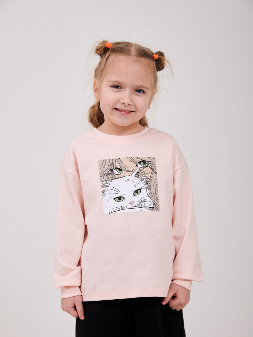 Худи и свитшоты SMIL модель smil_116754-1-bledno-rozovyj Фото